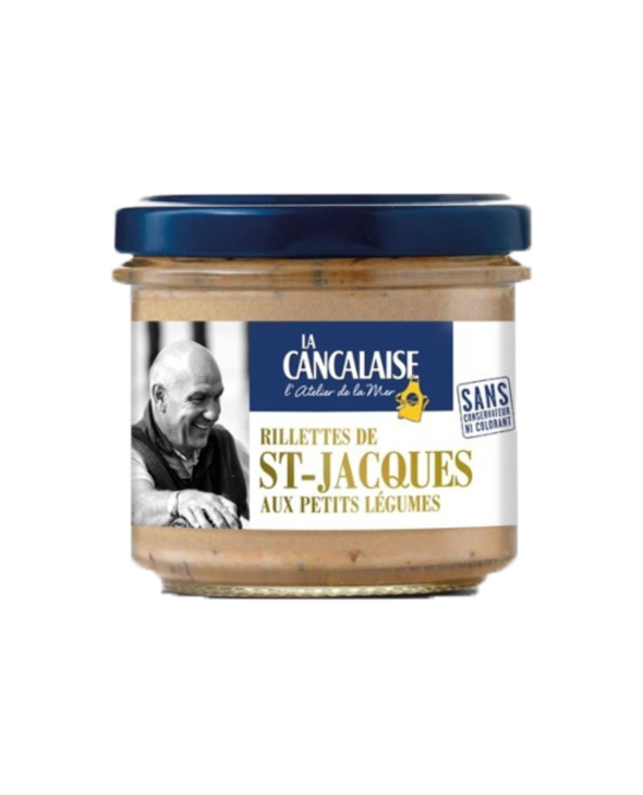 Rillettes de Coquilles Saint Jacques aux petits légumes