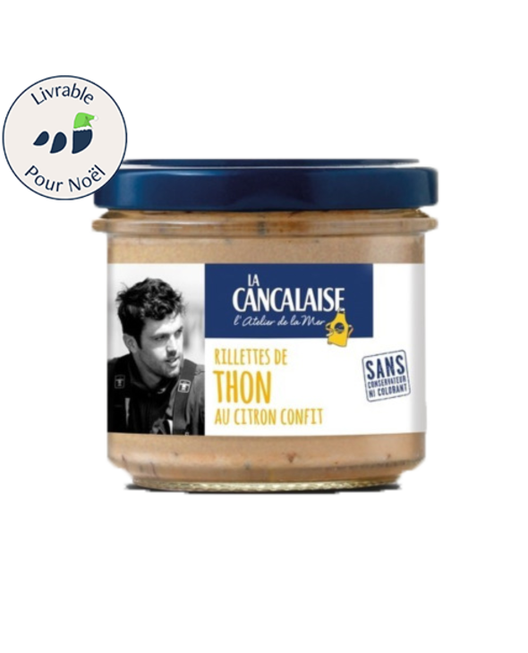 Rillettes de Thon au citron confit 