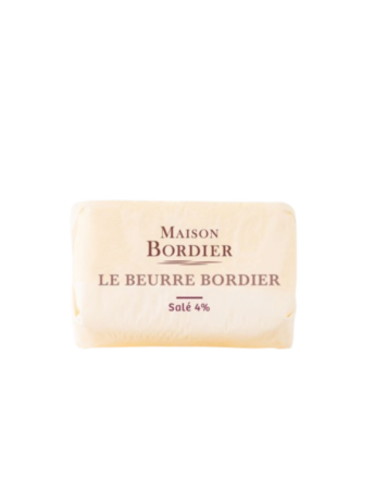 Beurre Bordier demi-sel 4%
