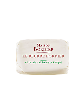 Beurre Bordier à l'ail des ours