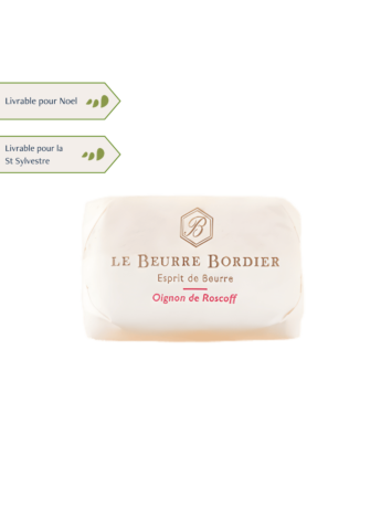 Beurre Bordier a l'oignon de Roscoff
