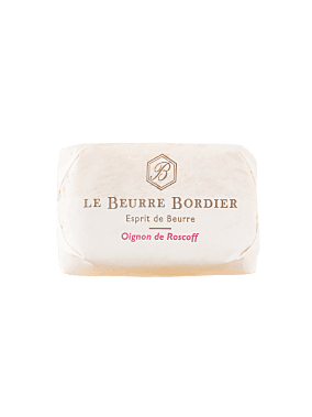 Beurre Bordier a l'oignon de Roscoff