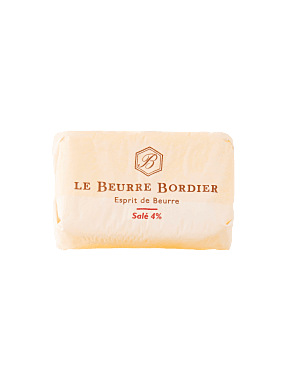 Beurre Bordier demi-sel 4%