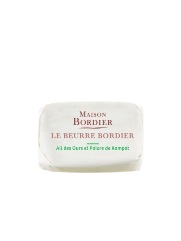 Beurre Bordier à l'ail des ours