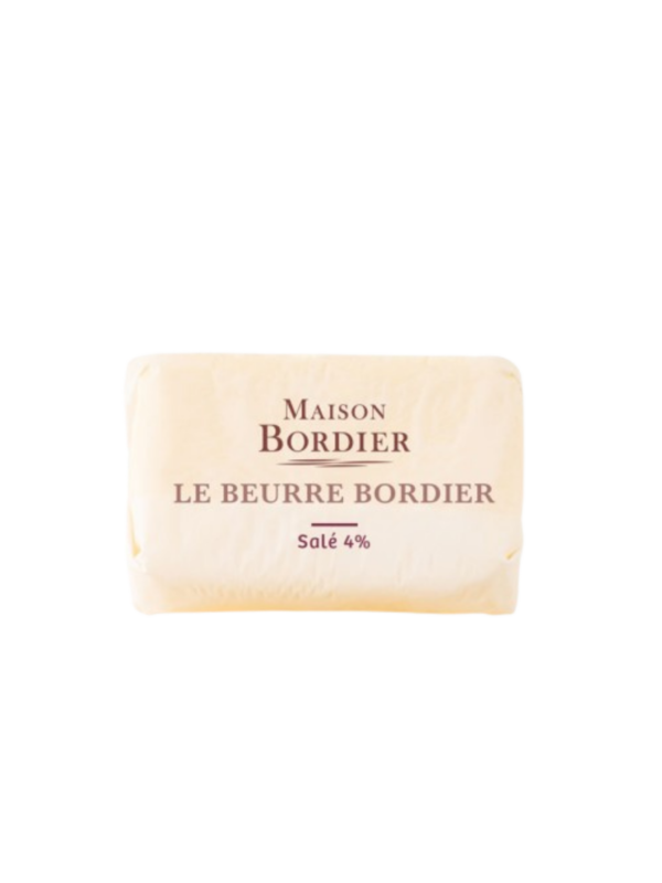 Beurre Bordier demi-sel 4%