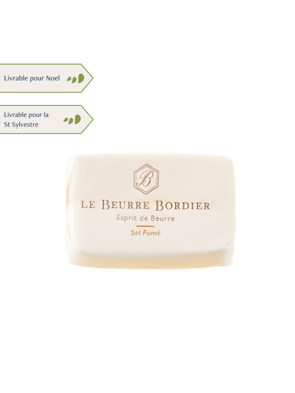 Beurre Bordier sel fumé