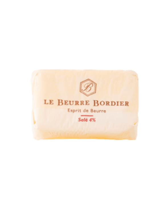 Beurre Bordier demi-sel 4%