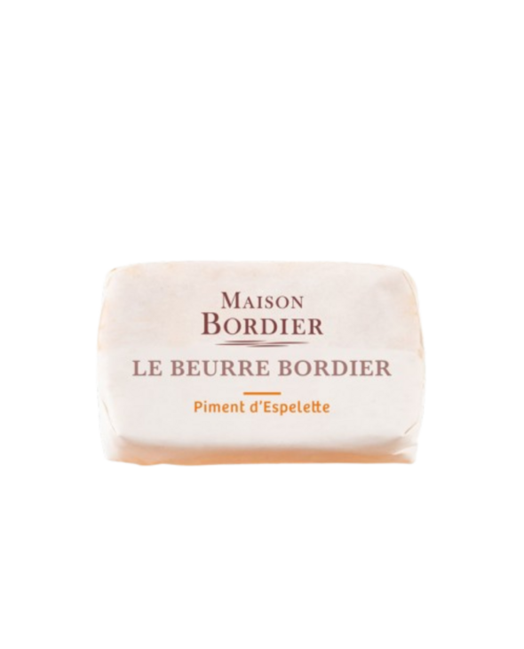 Beurre Bordier au piment d'Espelette