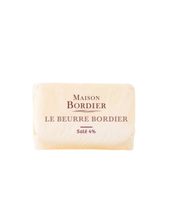 Beurre Bordier demi-sel 4%