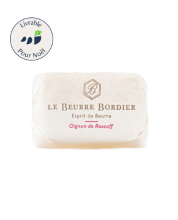 Beurre Bordier a l'oignon de Roscoff
