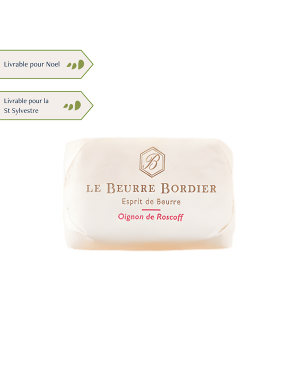 Beurre Bordier a l'oignon de Roscoff