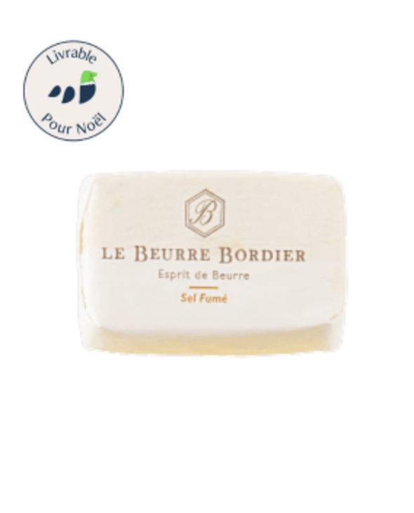 Beurre Bordier sel fumé