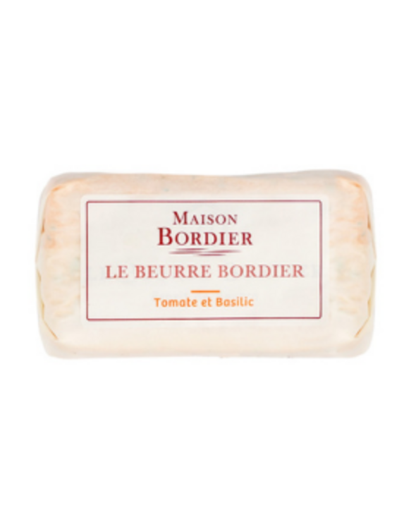 Beurre Bordier Tomate et Basilic 