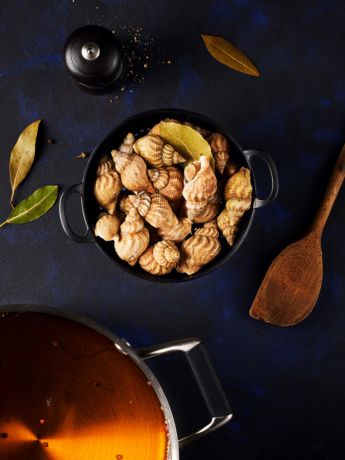 Bulots cuits par nos soins