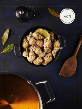 Bulots cuits par nos soins