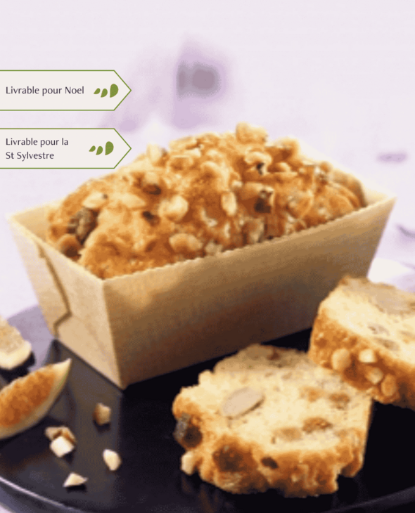 Cake au foie gras et aux figues 