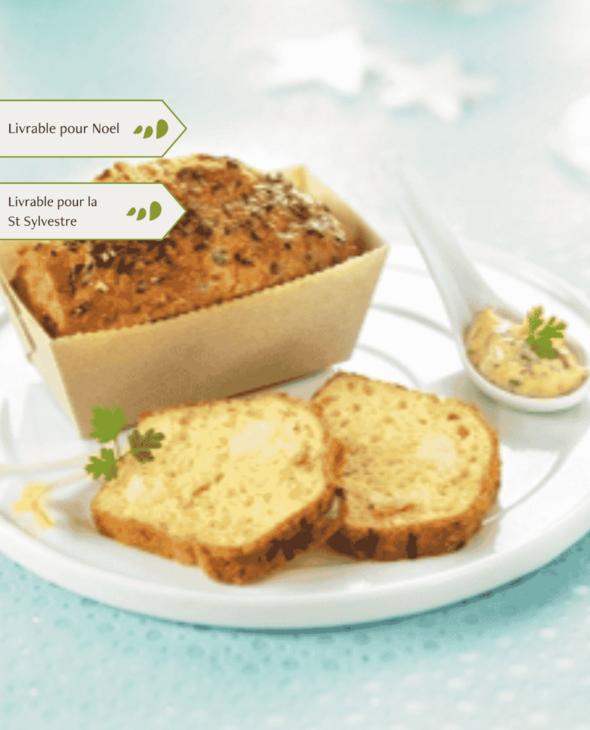 Cake de noix de Saint-Jacques et aux tomates