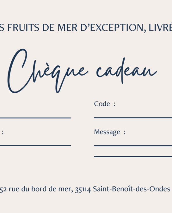 Chèque Cadeau
