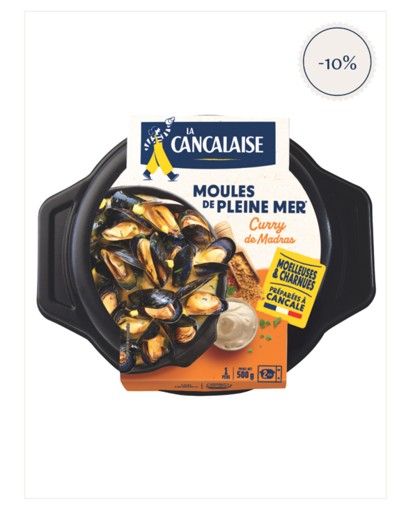 Moules de Pleine Mer au curry de Madras