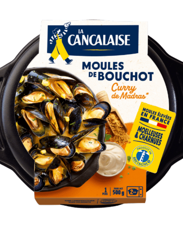 Moules au curry de Madras