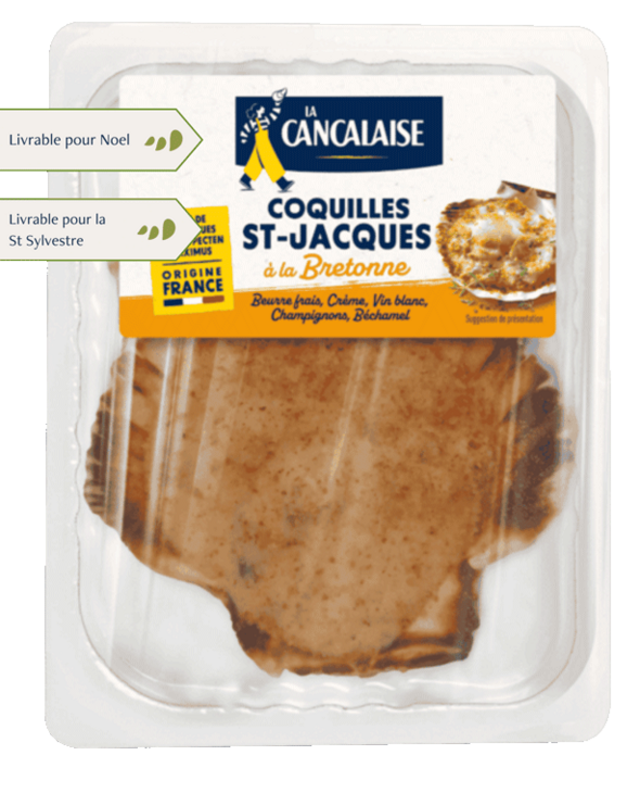 Coquilles Saint-Jacques à la Bretonne
