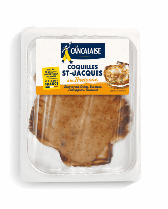 Coquilles Saint-Jacques à la Bretonne