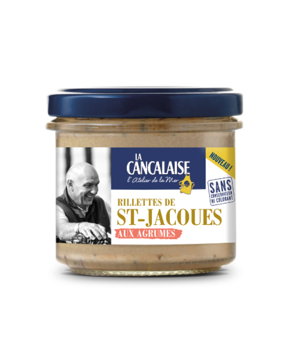 Rillettes de Coquilles Saint Jacques aux agrumes