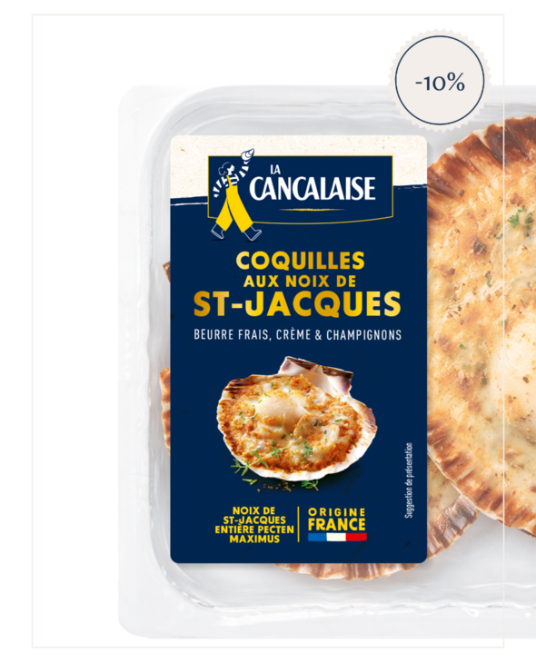 Coquilles Saint-Jacques à la Bretonne