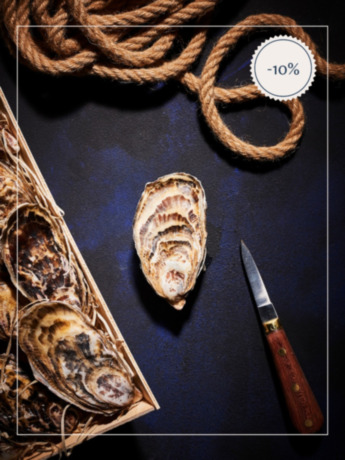 Bourriche d'Huitres creuses de Cancale n°3