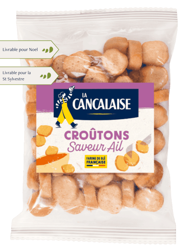 Croûtons Saveur Ail 