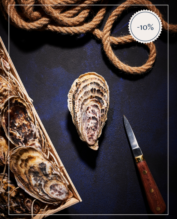 Bourriche d'Huitres creuses de Cancale n°2