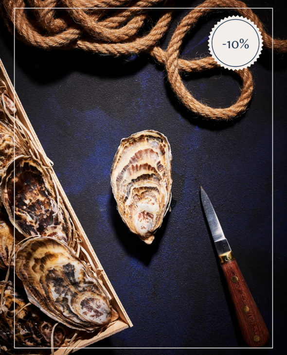 Bourriche d'Huitres creuses de Cancale n°3