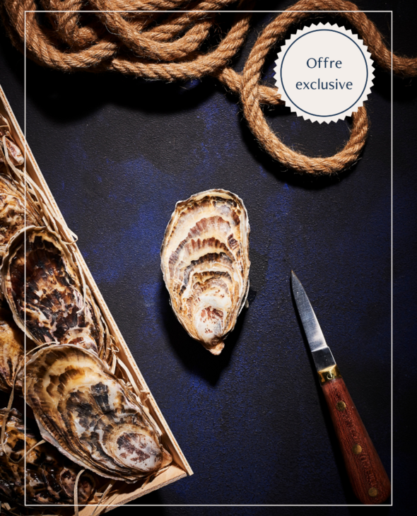 Bourriche d'Huitres creuses de Cancale n°3