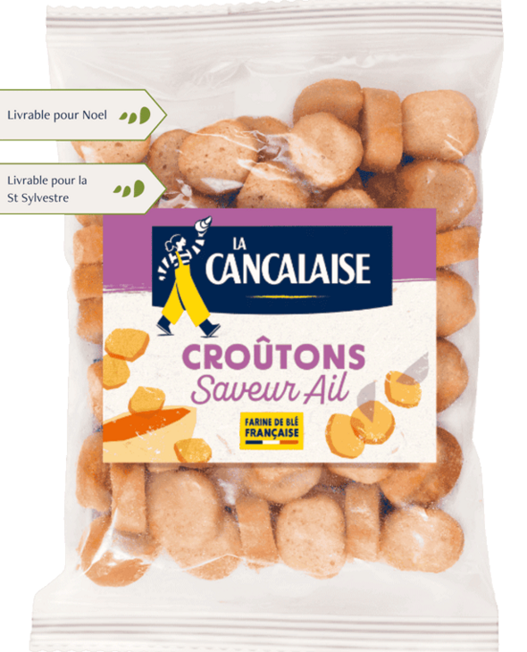 Croûtons Saveur Ail 