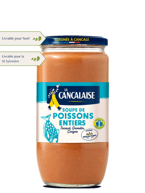 Soupe de Poissons entiers 