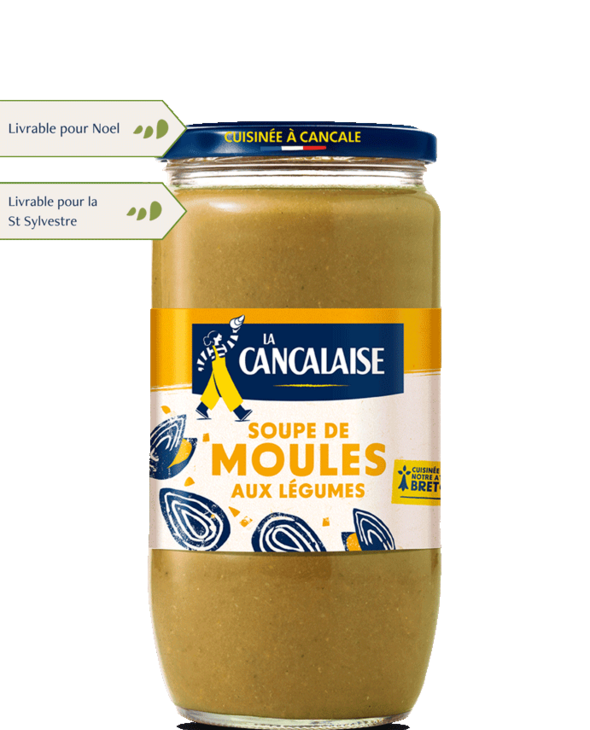 Soupe de moules aux légumes 