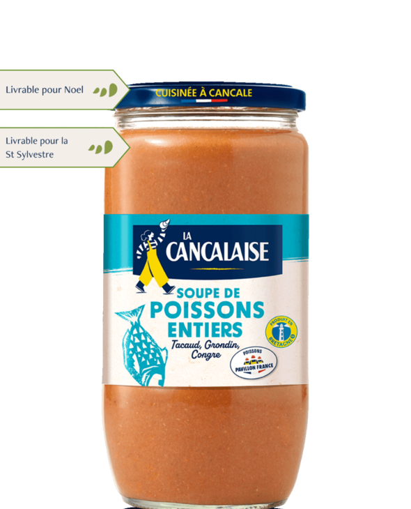 Soupe de Poissons entiers 