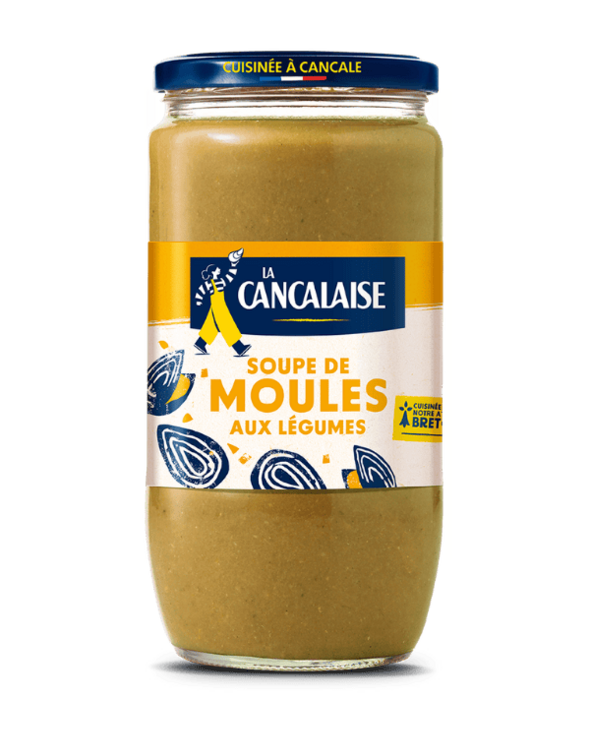Soupe de moules aux légumes 