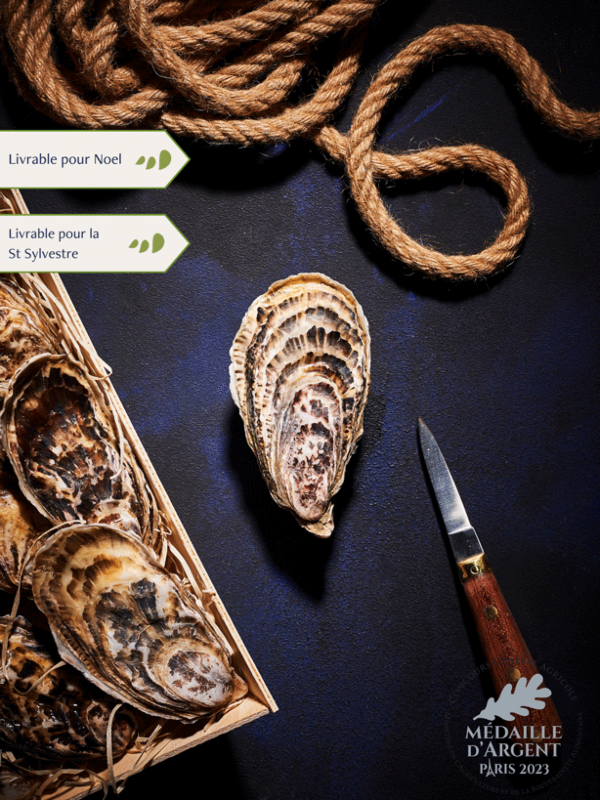 Bourriche d'Huitres creuses de Cancale n°2