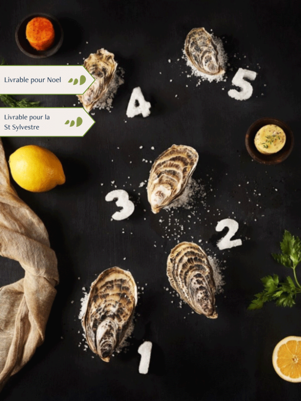 Bourriche d'Huitres creuses de Cancale n°5