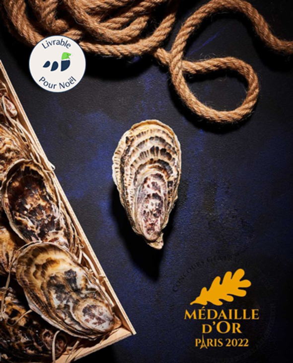 Bourriche d'Huitres creuses de Cancale n°2