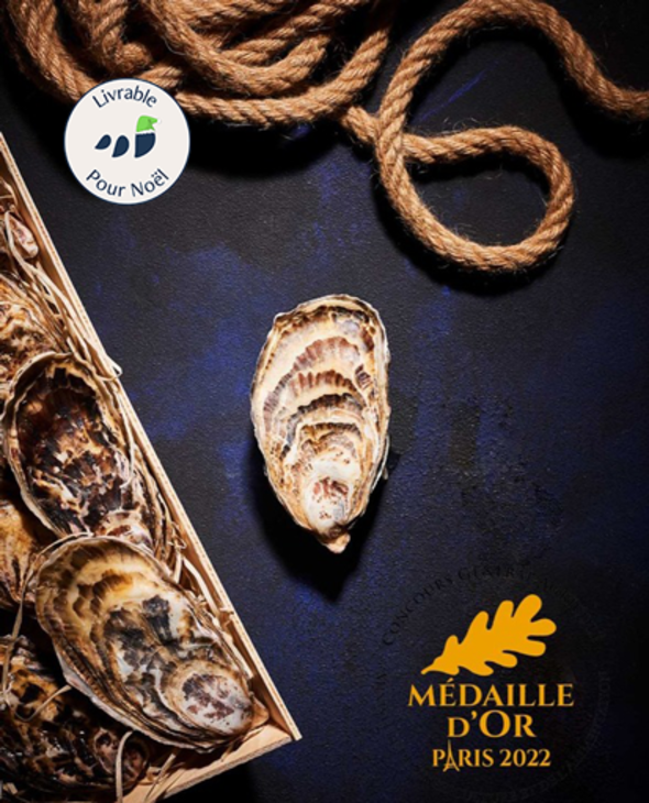 Bourriche d'Huitres creuses de Cancale n°3