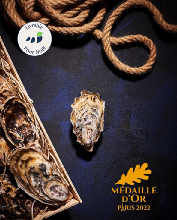 Bourriche d'Huitres creuses de Cancale n°4