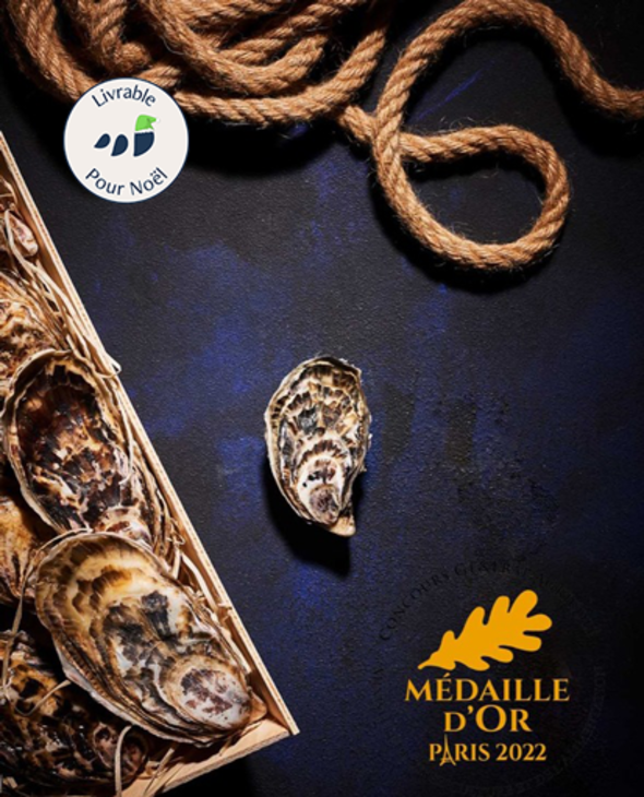 Bourriche d'Huitres creuses de Cancale n°5