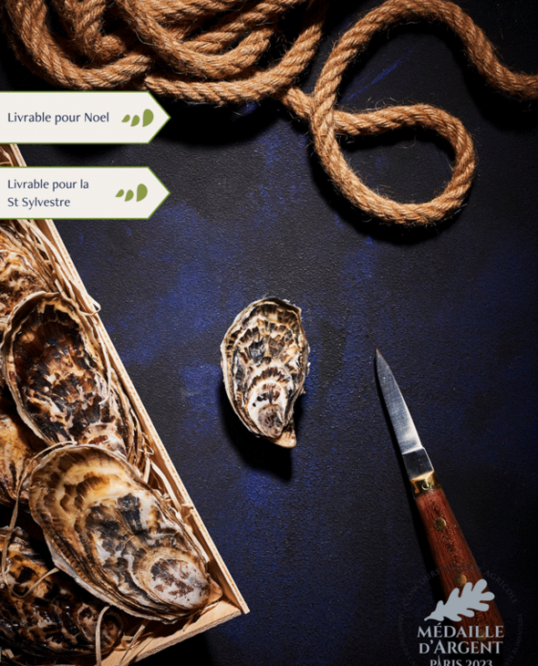 Bourriche d'Huitres creuses de Cancale n°5