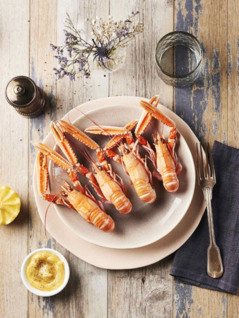 Langoustines grosses cuites par nos soins