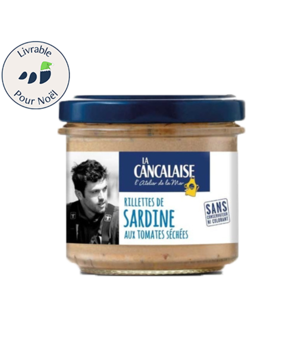 Rillettes de Sardines aux tomates séchées 