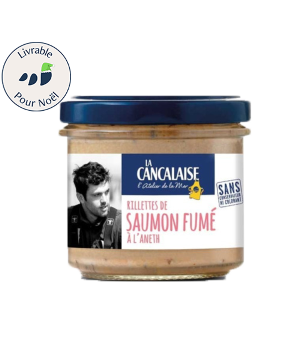 Rillettes de Saumon Fumé à l'Aneth 