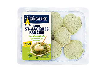 Mini Saint-Jacques farcies à la persillade