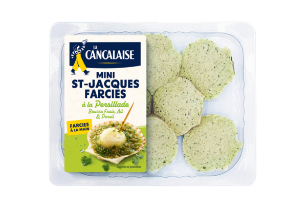 Mini Saint-Jacques farcies à la persillade